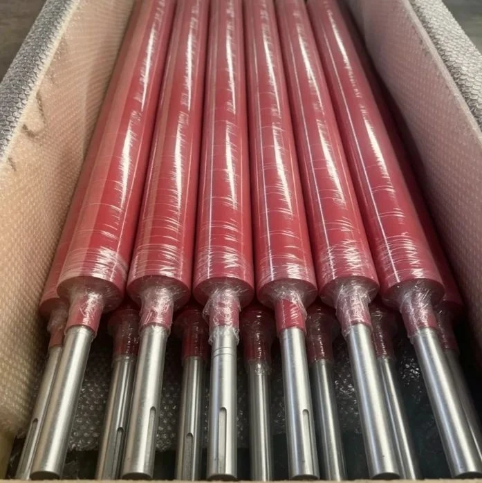 Rubber Coated Rollers factory